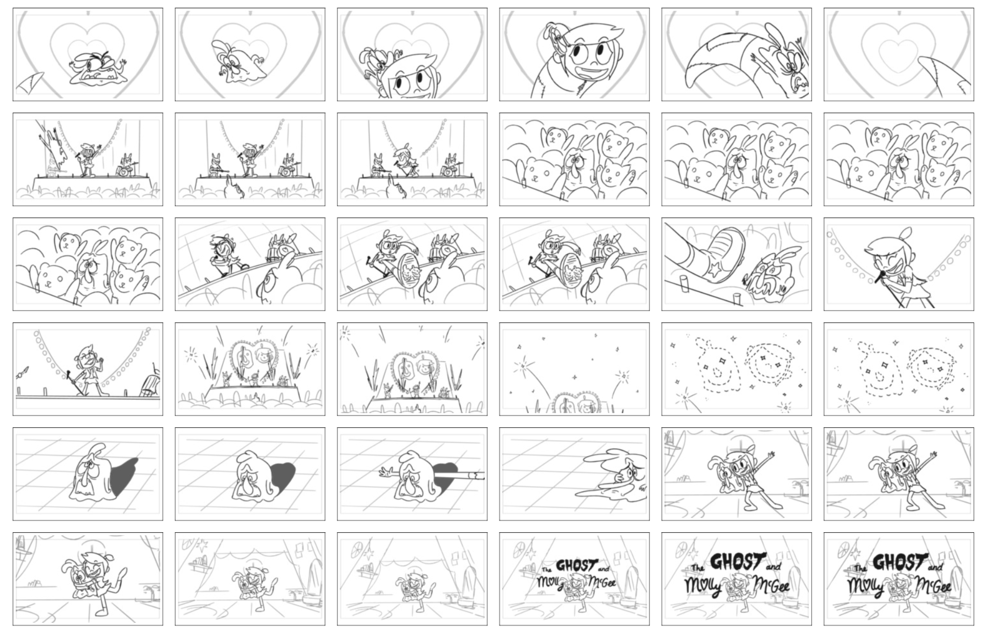 Animatic Storyboards 4